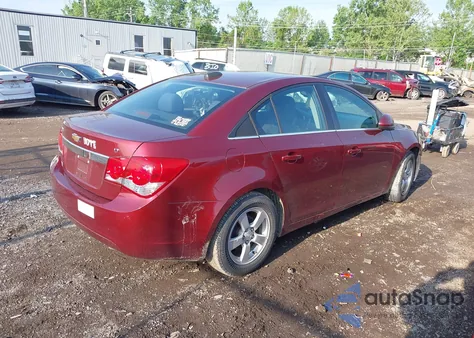 2016 Chevrolet Cruze Limited 1Lt Auto из США, поврежденный, VIN 1G1PE5SBXG7179167